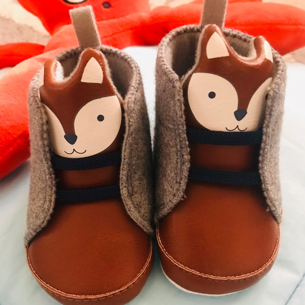 Baby Fox sneakers. Only worn once.